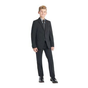 KENNETH COLE || Youth Boys Suit Set - Jacket and Pants - Black - Size 16 NEW